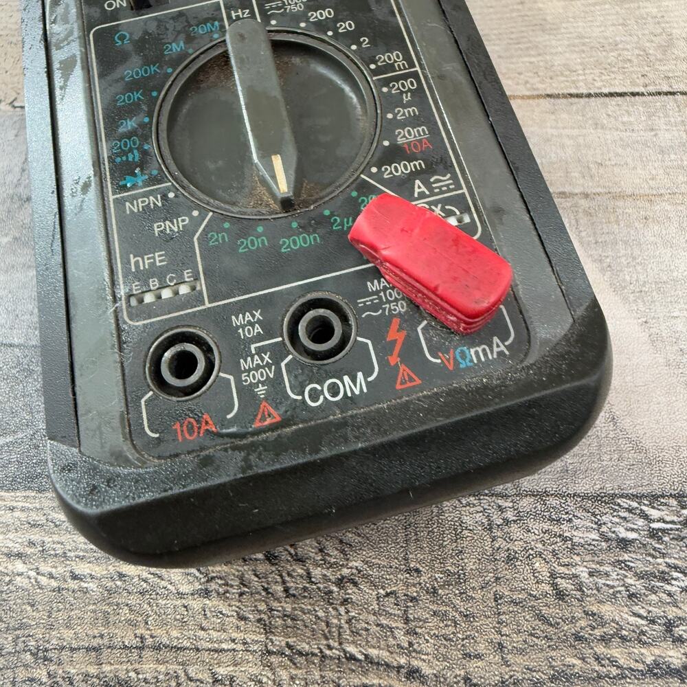 Sun DMM-1230 Digital Multimeter Untested AS IS - Picture 12 of 12
